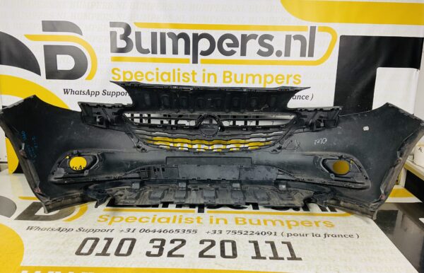 BUMPER OPEL CORSA E 2014-2019 VOORBUMPER 2-I7-3871Z