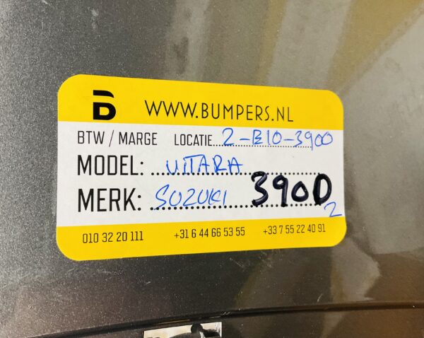 BUMPER SUZUKI VTARA VOORBUMPER 2-E10-3900Z