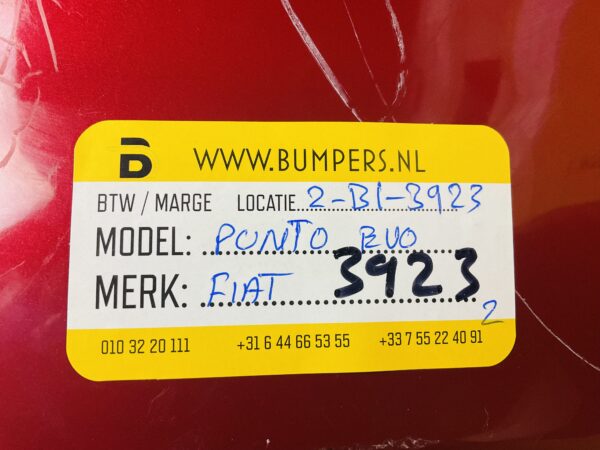 BUMPER FIAT PUNTO EVO  VOORBUMPER 2-B1-3923Z