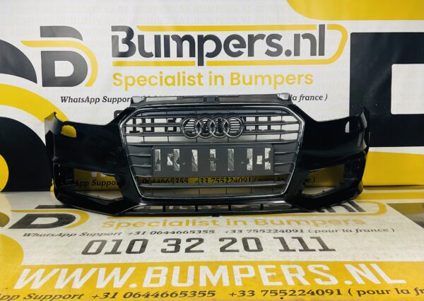 BUMPER AUDI A1 8XA SLINE S-LINE 2015-2019  VOORBUMPER 1-H2-3924Z