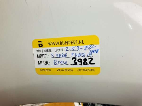 BUMPER BMW 3SERIE F30 F31 MPAKKET  VOORBUMPER 2-K3-3982Z
