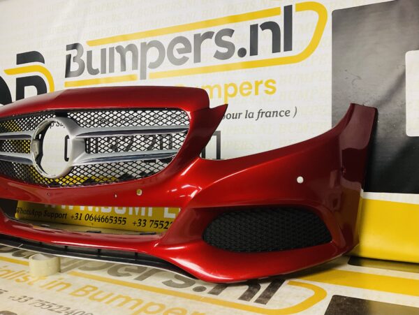 BUMPER MERCEDES C KLASSE W205 NORMAAL 2014-2017  VOORBUMPER 1-A9-3987Z