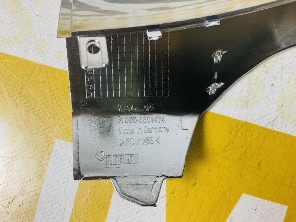 Bumper Chrome W205 AMG Sedan A2058851474 Links 2-P3A-4097z