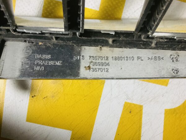 Bumper Grill BMW 7 Serie 7369904 Origineel Radiator Gril 1-P4-4095z