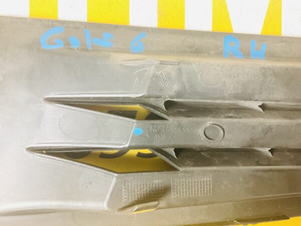 Grill Volkswagen Golf 6 VI Origineel Bumper Rooster L+R Mistlamp Gril 2-P3A-4103z