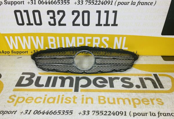 Grill MERCEDES C Klasse W205 Origineel Bumper Gril A2058800183 2-M4-4105z
