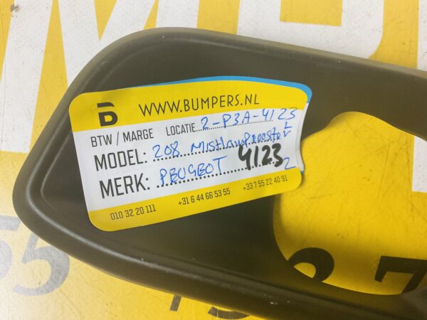 Mistlamp Houder Peugeot 308 Mistlamp Frame Links 9818574677 2-P3A-4123z