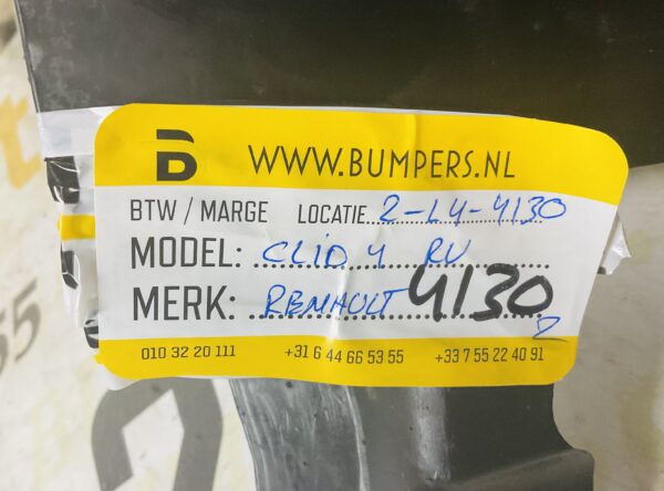 Renault Clio 4 2012-2019 Wielkuip 2-L4-4130z