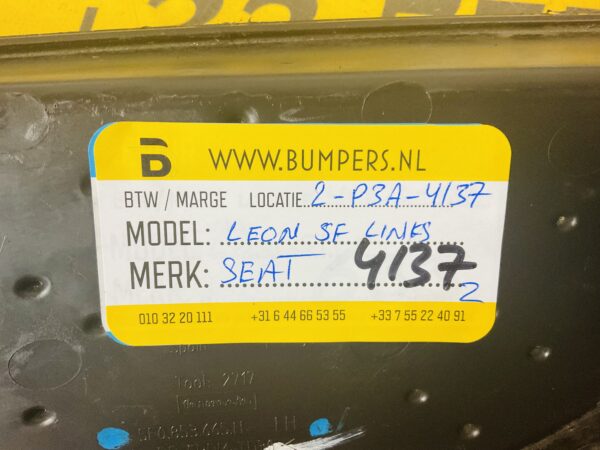 Bumper Rooster Seat Leon 5F Link Bumperrooster 2-P3A-4137z