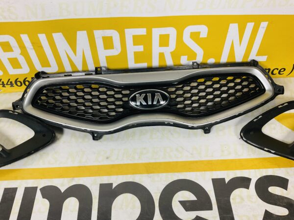 Grill Voorbumper Kia Picanto 2011-2017 Origineel Grill + Roosters 86351-1Y300 2-P4-4143z