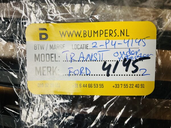 Bumper Rooster Ford Transit Origineel Rooster 2-P4-4145z