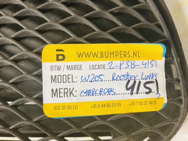 Bumper Rooster Mercedes C Klasse W205 Rooster Links A2058854023 2-P3B-4151z