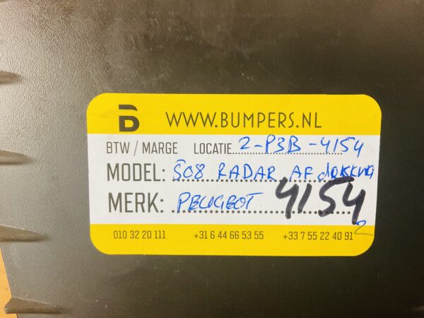 Grill Peugeot 508 II 2020-2022 Radar Rooster 9817336377 2-P3B-4154z