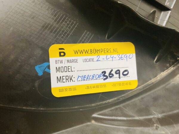 Bumperlip Mercedes B Klasse W169 A1698850136 Onderplaat 2-L4-3690z