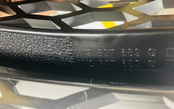 Grill 2012 2016 Audi A3 8V S-LINE S3 SLINE Rechts Bumper Rooster Gril Mistlamprooster 2-P5-4166z