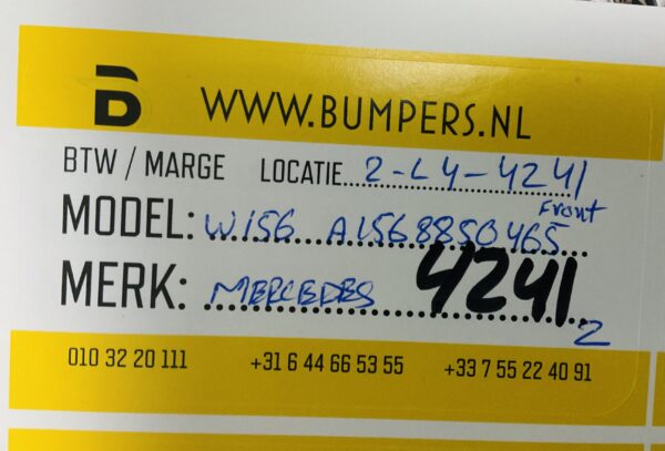 VOORBUMPER Mercedes GLA W156 Bumper Houder 2-L4-4241z