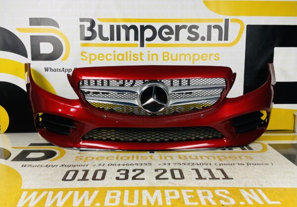 BUMPER Mercedes C Klasse W205 AMG Facelift 2017-2021 VOORBUMPER 1-A4-4283z