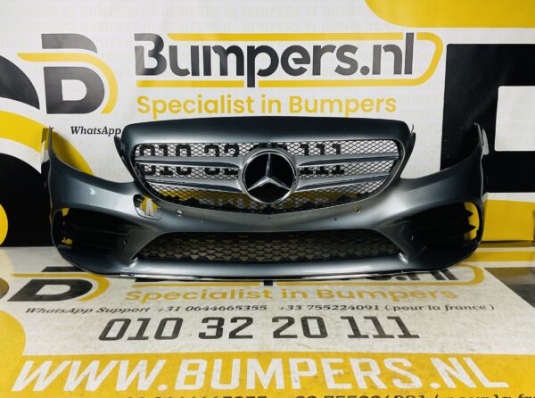 BUMPER Mercedes C Klasse W205 AMG Facelift 2017-2021 VOORBUMPER 1-A4-4284z