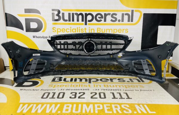 BUMPER Mercedes C Klasse W205 AMG Facelift 2017-2021 VOORBUMPER 1-A4-4284z