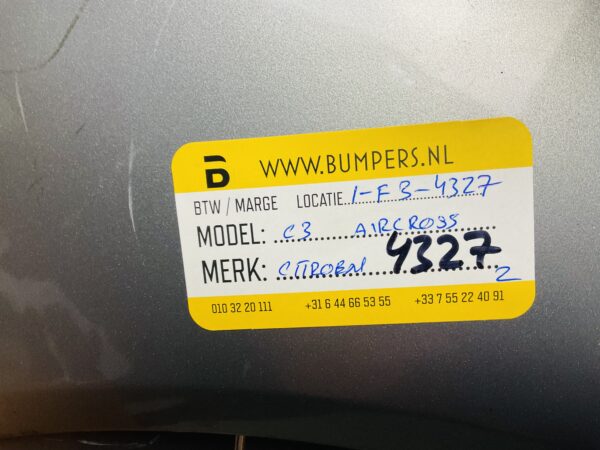 BUMPER Citroen Aircross VOORBUMPER 1-F3-4327z