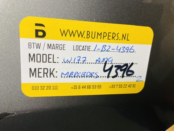 BUMPER Mercedes A Klasse W177 AMG 2019-2023 VOORBUMPER 1-B2-4396z
