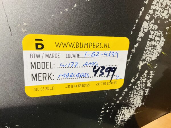 BUMPER Mercedes A Klasse W177 AMG 2019-2023 VOORBUMPER 1-B2-4399z