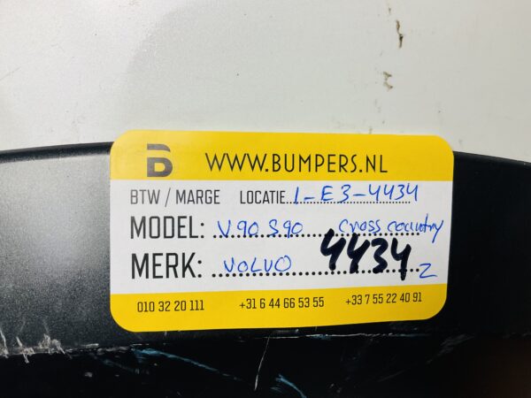 BUMPER Volvo V90 S90 Cross Country VOORBUMPER 1-E3-4434z