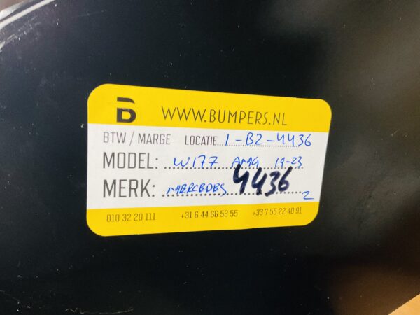 BUMPER Mercedes A Klasse W177 AMG 2019-2023 VOORBUMPER 1-B2-4436z