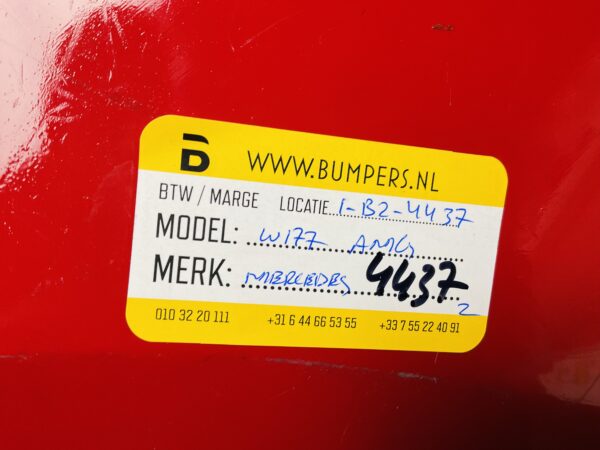 BUMPER Mercedes A Klasse W177 AMG 2019-2023 VOORBUMPER 1-B2-4437z