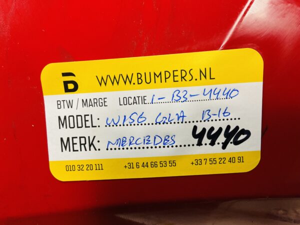 BUMPER Mercedes GLA Klasse W156 2013-2016 VOORBUMPER 1-B3-4440z