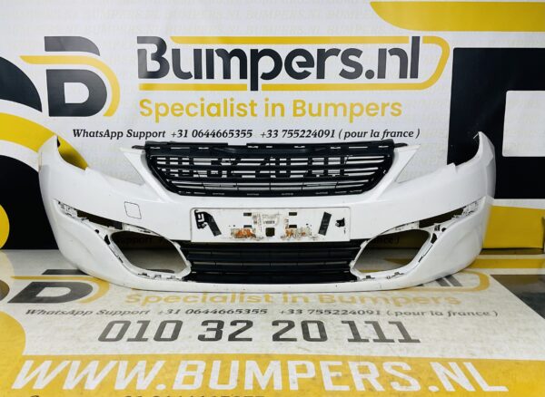 BUMPER Peugeot 308 2012-2016 VOORBUMPER 2-J3-4444z