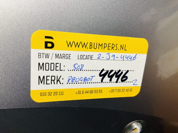 BUMPER Peugeot 508 VOORBUMPER 2-J9-4446z