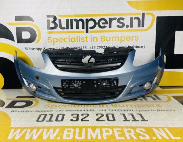 BUMPER Opel Corsa D 2007-2011 VOORBUMPER 2-i1-4479z