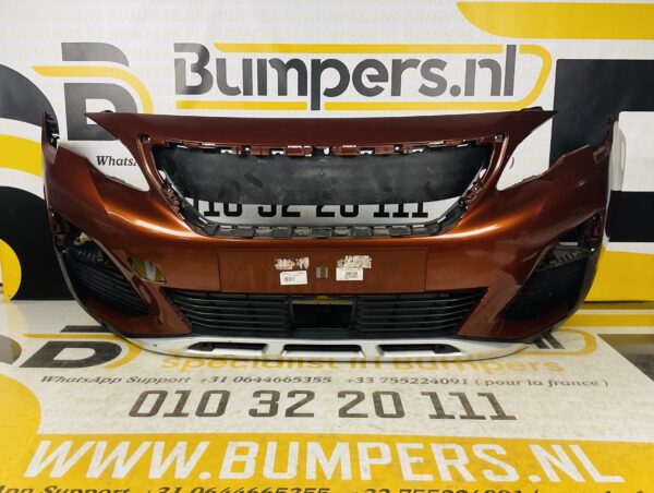 BUMPER Peugeot 3008 Normaal 2016-2021 VOORBUMPER 2-J5-4485z
