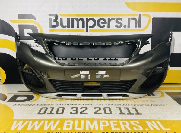 BUMPER Peugeot 3008 Normaal 2016-2021 VOORBUMPER 2-J5-4487z