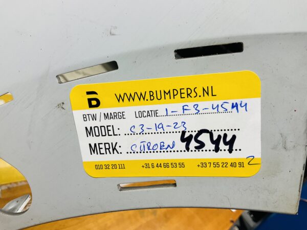 BUMPER Citroen C3 2019-2023 VOORBUMPER 1-F3-4544z