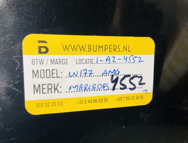 Bumper Mercedes A-Klasse W177 AMG  Voorbumper 1-A2-4552z