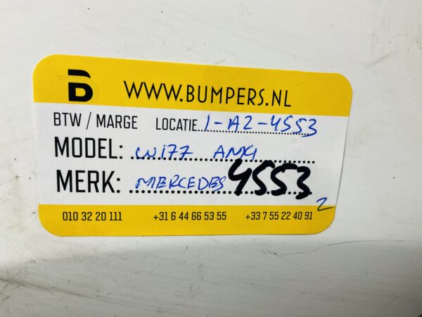 Bumper Mercedes A-Klasse  W177 AMG  Voorbumper 1-A2-4553z