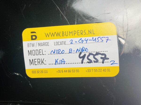 Bumper Kia Niro E-Niro Voorbumper 2-G4-4557z