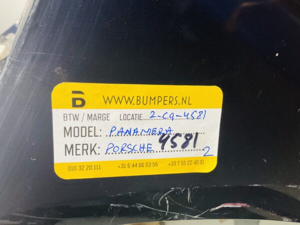 Bumper Porsche Panamera  Voorbumper 2-C9-4581z