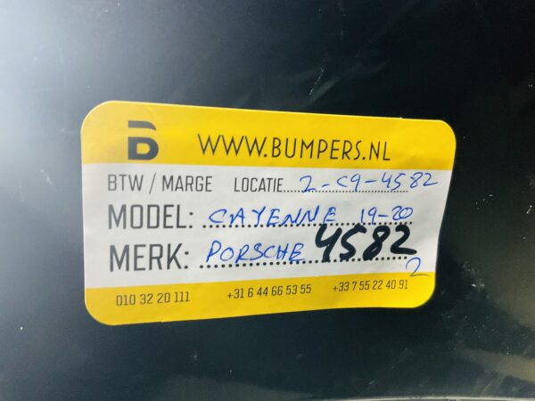 Bumper Porsche Cayenne 2019-2020 Voorbumper 2-C9-4582z
