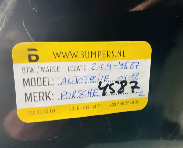 Bumper Porsche Carerra 997 (9975053110) 2003-2008 Voorbumper 2-C9-4587z