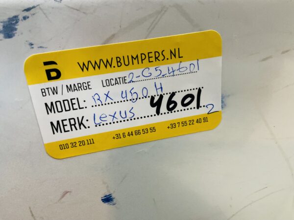 Bumper Lexus RX 450H Voorbumper 2-G5-4601z