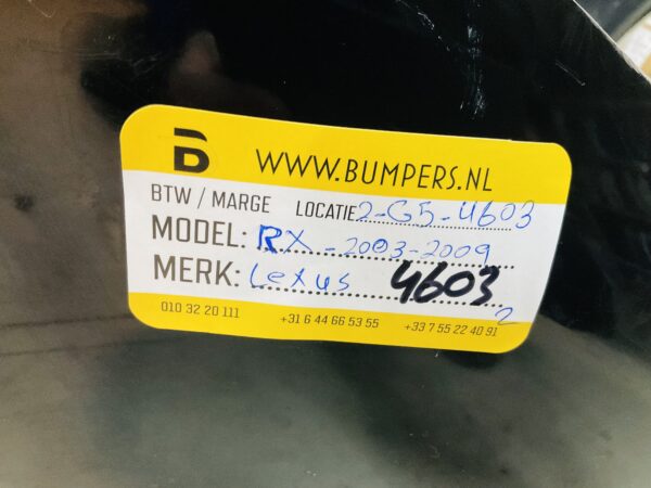 Bumper Lexus RX 2003-2009 Voorbumper 2-G5-4603z