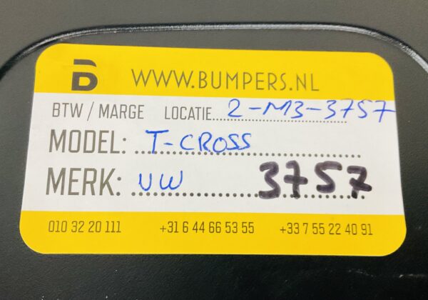 GRIL Volkswagen T-Cross Tcross  2017-2022 GRILL 2-M3-3757
