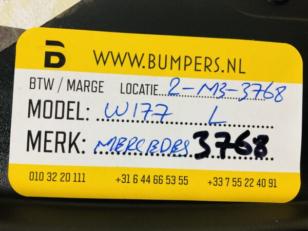 Bumper Houder Mercedes A Klasse W177 Links Bumperhouder 2-M3-3768