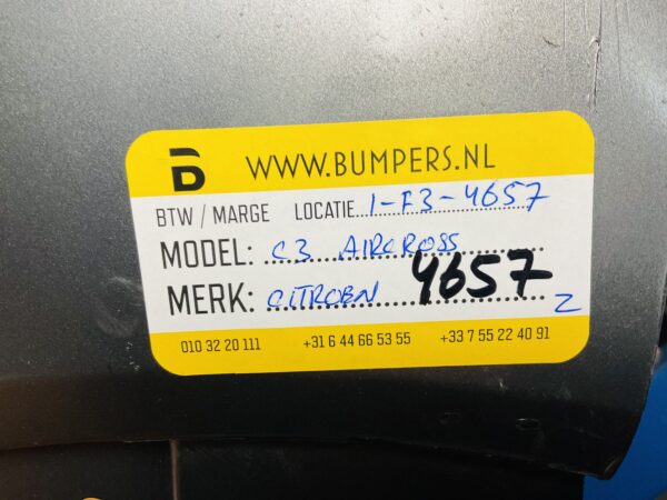 BUMPER Citroen C3 Aircross VOORBUMPER 1-F3-4657z
