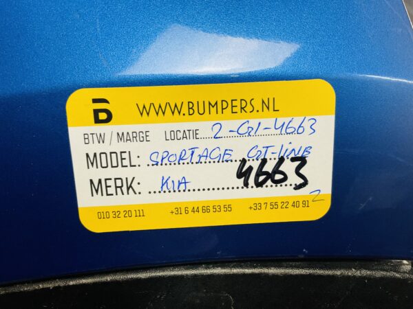 BUMPER Kia Sportage GT-Line GTline VOORBUMPER 2-G1-4663z
