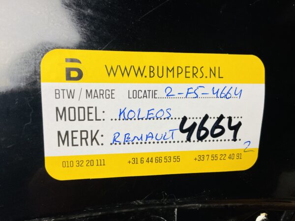 BUMPER Renault Koleos VOORBUMPER 2-F5-4664z