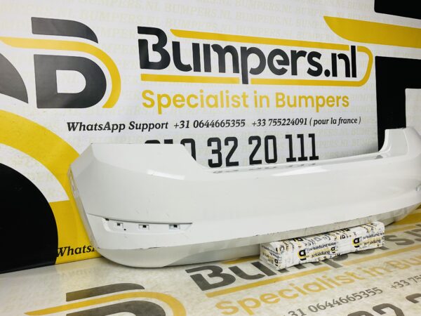 BUMPER Skoda Fabia 4 2019-2021 ACHTERBUMPER 1-E9-4777z